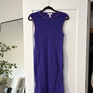 COS Vibrant Purple Midi Dress